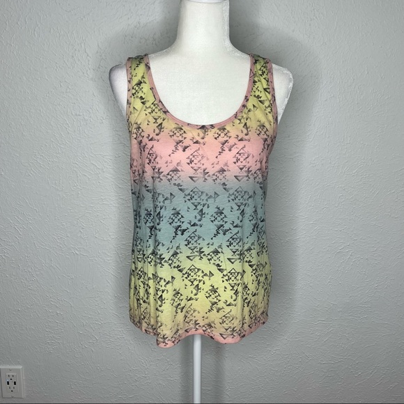 Pastel Aztec Tank Top - Picture 3 of 13